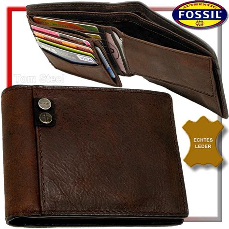 fossil geldboerse herren